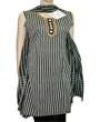 Black and off white Salwar Kameez